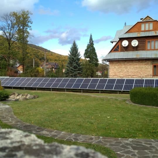 Сонячна електростанція в Яремче, 12 кВТ