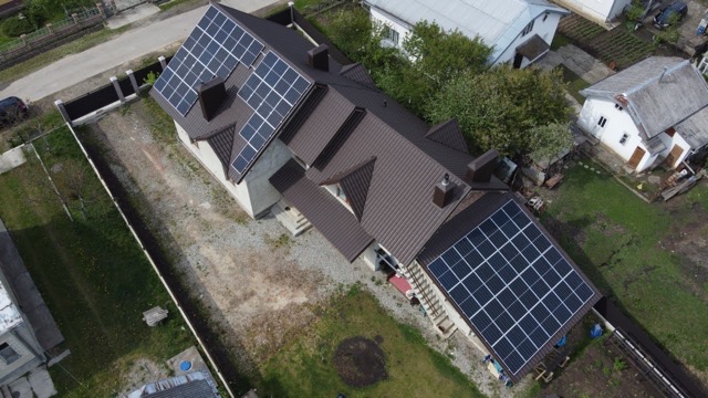 Монтаж сонячної електростанції